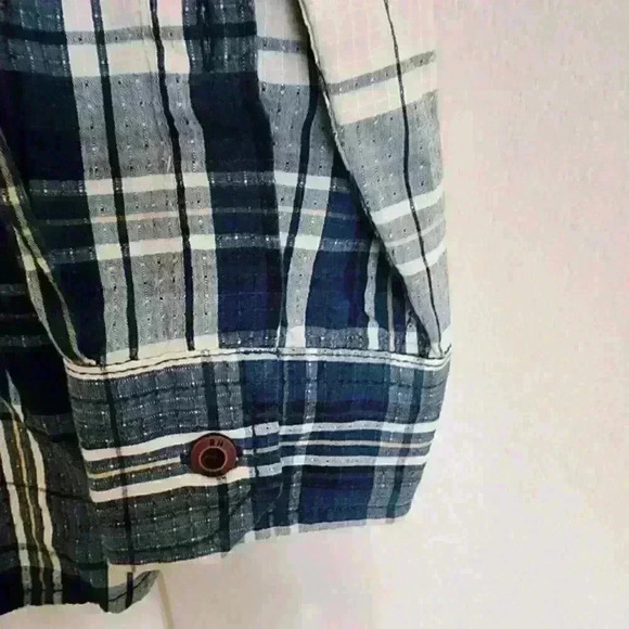 Red Head Men's Blue Plaid Button Down 100% Cotton 2XL Work Casual Outdoors Fall - Picture 6 of 9
